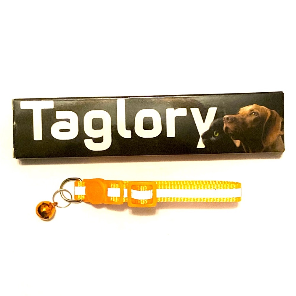 NWT Kitten Collar- Orange (1ct)